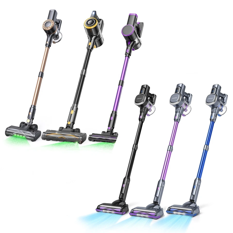 Lubluelu 6in1 Akku Handstaubsauger Kabellos Staubsauger LED-Frontlichter - Bild 1 von 4