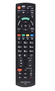ERSATZ FERNBEDIENUNG PANASONIC TV N2QAYB000752 3D VIERA INTERNET SMART TV - Bild 1 von 3