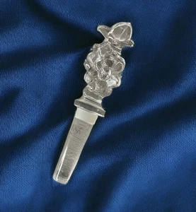 Tappo bottiglia vino uva cristallo trasparente collezione frutta fuoco diamante Mikasa - Foto 1 di 16