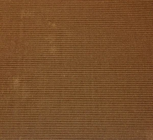 ROGERS & GOFFIGON RAYMES PECAN BROWN EPINGLE VELVET UPHOLSTERY FABRIC 2.6 YD - Picture 1 of 5