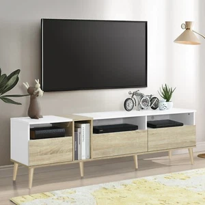 Modern TV Stand Entertainment Center TV Media Console Table for TVs up to 70'' - Picture 1 of 16