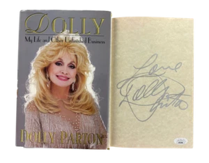 Dolly Parton signed Autogramm Mein Leben und andere unvollendete Geschäftsbuch JSA COA - Bild 1 von 2