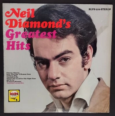 Neil Diamond - Greatest Hits - 12" 33 RPM LP 1968 - In Shrink Foto 1 de 4