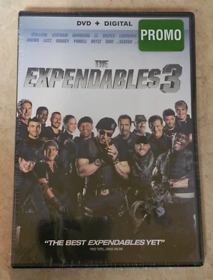 The Expendables 3 Promo (DVD, Widescreen, 2014) NEW SEALED Sylvester Stallone - Image 1 of 2