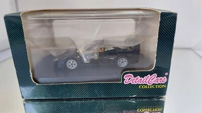 Detailcars 1:43 Ferrari F40 nero con scatola - Immagine 1 di 4
