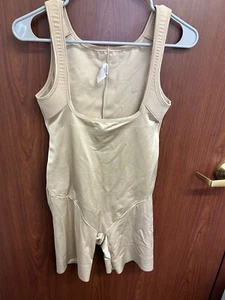 TC Fine Intimates 4041 Long Leg Torsette 2X Nude Beige Shape Wear NWOT - Picture 1 of 9