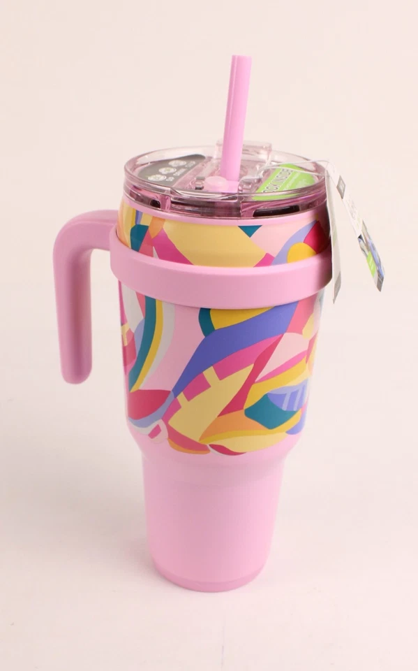 Reduce 40oz Vacuum Insulated Cold1 Paradise Pink Stainless Steel Tumbler