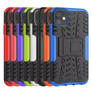 For Apple iPhone SE 12 Mini 11 Pro Max XR Shockproof Case Cover + Screen Guard - Picture 1 of 17