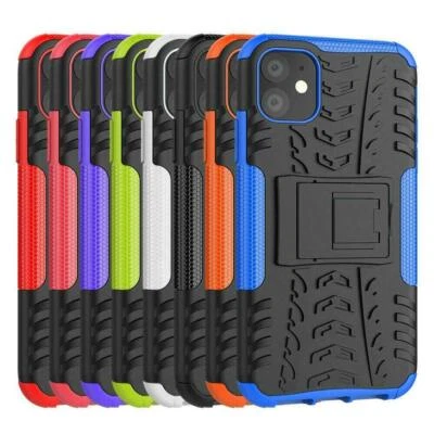 For Apple iPhone SE 12 Mini 11 Pro Max XR Shockproof Case Cover + Screen Guard - Image 1 of 4