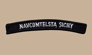 US Navy NCTS Sicilia Naval Computer & Telecommunications Station Scheda UIM (01-03) - Foto 1 di 1