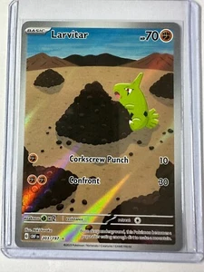 Larvitar 203/197 Sv03: Obsidian Flames Holo - Picture 1 of 2