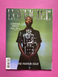 L'Officiel mode 1057 février 2023 magazine Cynthia Erivo cover fashion Paris - Picture 1 of 11