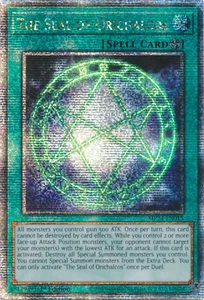 The Seal of Orichalcos - MP24-EN015 - Quarter Century Secret Rare 1st Edition - Picture 1 of 1