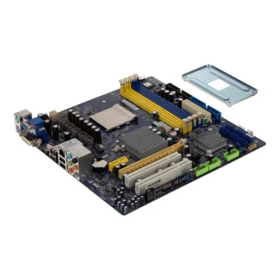 Motherboard mATX FOXCONN A7GM-S SOCKET AM2 DDR2 PCIe PCI - Image 1 of 3