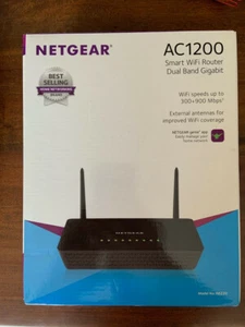 NETGEAR R6220-100NAR AC1200 Dual Band Smart WiFi Router, Original box - Zdjęcie 1 z 3