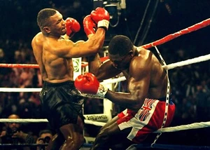 NEW MIKE TYSON BOXING SPORTS POSTER PREMIUM WALL ART PRINT SIZE A5-A1 - Picture 1 of 6