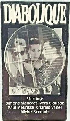 New Diabolique Horror Film ( VHS, French Dubbed in English ) 1954 Black & White - Image 1 of 3