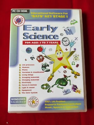 Early Science Pc-Rom Educational Software Key Stage 1 - Image 1 of 3