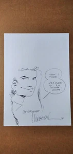 Dédicace sur papier libre d'éric CORBEYRAN - Picture 1 of 2