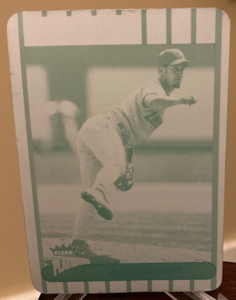 Roy Oswalt - 2003 Fleer Platinum Baseball Printing Press Plate - Houston Astros - Image 1 of 1