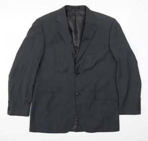 Chaqueta Traje Chaqueta de Fibra de Poliacrilato a Rayas Gris C&A Para Hombre Talla 42 - Imagen 1 de 12