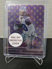 Ceedee Lamb 2023 Plates and Patches Purple /35 - Cowboys