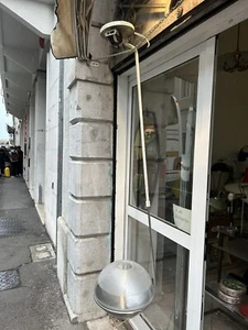 LAMPADA A SOSPENSIONE 60s FOCUS FABIO LENCI GUZZINI DA RESTAURARE O PER RICAMBI - Foto 1 di 14