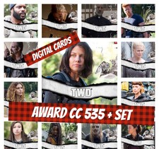 Topps Card Trader Twd The Walking Dead Award + Set Torn Standard Wave 1 2020