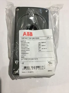 ABB 1SFA611812R1000 MEP2-0 Push Button Enclosure 2 Holes NEW - Picture 1 of 4
