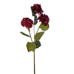 Vickerman 33" Burgundy Hydrangea Spray 2 Per Bag - Picture 1 of 1