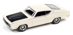 FORD Torino Talladega - 1969 - white - Johnny Lightning 1:64