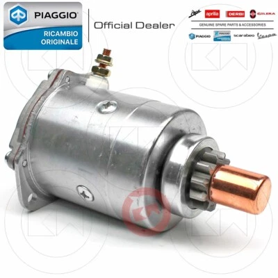 MOTORINO DI AVVIAMENTO ORIGINALE PIAGGIO APE FL FL2 50 1989-1995 - Imagen 1 de 3