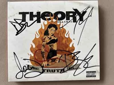 La verdad es... FIRMADO, AUTOGRAFIADO Theory of a Deadman (CD 2011) *LEER TÉRMINOS* Foto 1 de 4