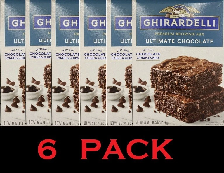 Ghirardelli Triple Fudge Brownie Mix 19 Oz