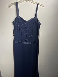 Studio 1 Größe 12 Kleid Schiff lange Perlenpailletten - Bild 1 von 4