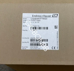 1pcs EH Endress+Hauser FTW23-AA4NWVJ FTW23-10Q9/0 Liquid Level Switch - Picture 1 of 1