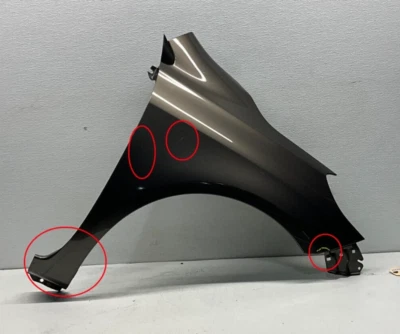 2012-2019 NISSAN VERSA FRONT RIGHT PASSENGER SIDE FENDER PANEL GRAY, OEM LOT007 Foto 1 de 4