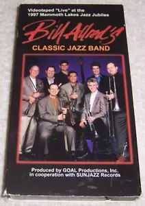 Bill Allred's Classic Jazz Band VHS Video 1997 Mammoth Lakes Jazz Jubilee - Imagen 1 de 2