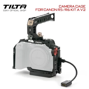 Tilta Full Camera Cage Kit A R5/R6 Kamerakäfig Halter Handle Für Canon R5/R6 V2 - Picture 1 of 12