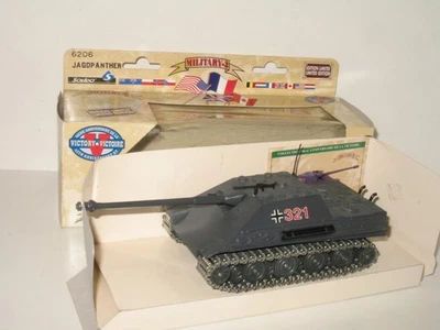 SOLIDO, Carro Armato JAGDPANTHER Militare Tedesco 321 Grigio, Completo - Immagine 1 di 4