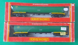 HORNBY 2 X R.007 BP 100 TON TANK WAGON (TEA) EXCELLENT CONDITION/BOXED - Picture 1 of 5
