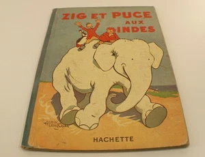 BD Zig et Puce aux Indes 1932 Hachette Alain Saint Ogan - Imagen 1 de 11