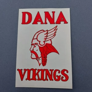 DANA Vikings Blair Nebraska NE album di ritagli Shadowbox Art - Foto 1 di 1