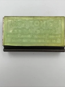 Spindel nicht falten verstümmeln Squash Crunch Stomp etc. Gummistempel Humor - Bild 1 von 6