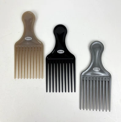 3 Count VTG Goody Comb HAIR Pick Lift NEW 2008 - Image 1 of 3