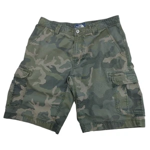 The North Face Mens Camo Cargo Shorts Size 36 Regular Outdoor Casual - Picture 1 of 14