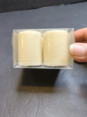 Velas votivas Led Tealight mecha negra cera sin perfume con mechas negras realistas Foto 1 de 4