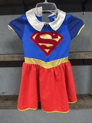 DC супергерой девочек Supergirl костюм Хэллоуин ребенка размер S - Изображение 1 из 2