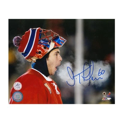 Jose Theodore Montreal Canadiens Signed 2003 Heritage Classic 8x10 Photo - Image 1 of 2