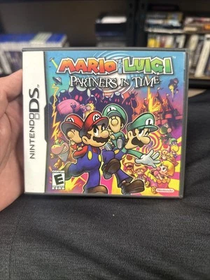 Mario & Luigi: Partners in Time (Nintendo DS, 2005) CIB W/ Reg Card - Tested - Image 1 of 4